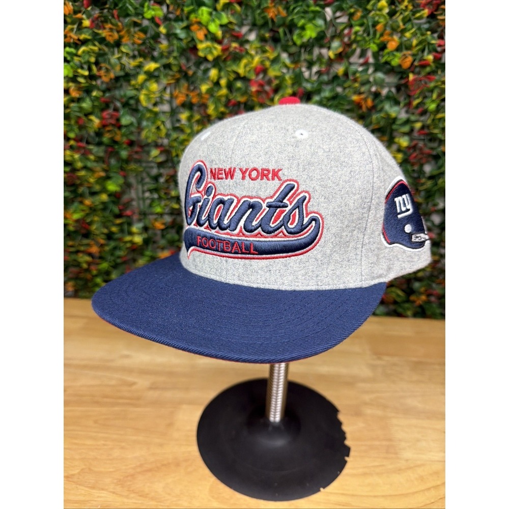 New York Giants NFL Mitchell & Ness Hat "Vintage Collection" Wool Blend Gray Cap